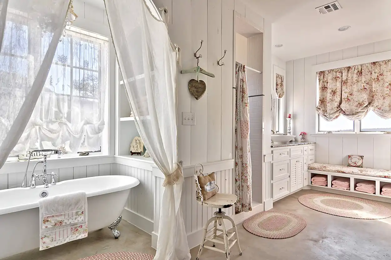 Ванная комната в французском стиле